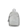 Kipling New Delia Compact Metallic Backpack Bright Metallic