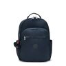 Kipling Seoul College 15" Laptop Backpack True Blue Tonal