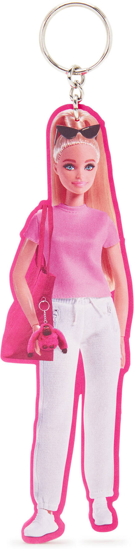 Kipling Barbie Keychain Power Pink