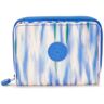 Kipling Money Love Printed Small Wallet Diluted Blue