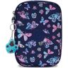 Kipling 100 Pens Printed Case Butterfly Fun