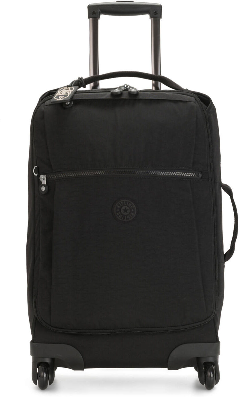 Kipling Darcey Small Carry-On Rolling Luggage Black Noir