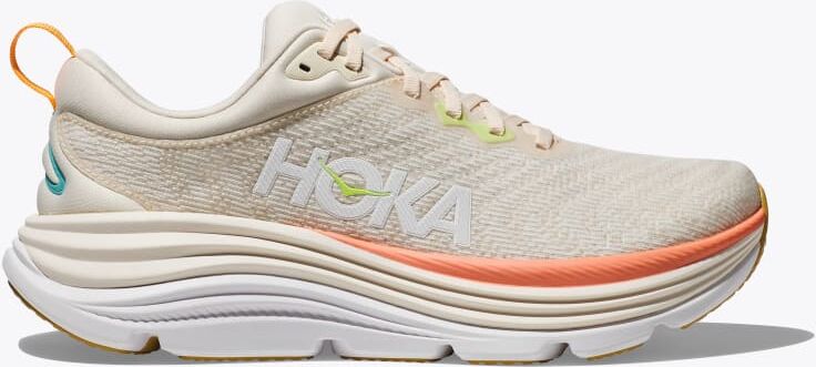 Hoka One HOKA Women's Gaviota 5 Shoes in Vanilla/Eggnog, Size 12 W