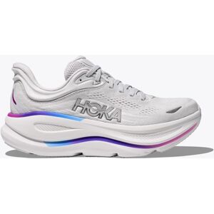 Hoka One HOKA Women's Bondi 9 Shoes in Cosmic Grey/White, Size 10