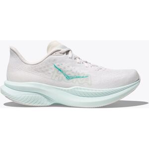 Hoka One HOKA Women's Mach 6 Shoes in White/Droplet, Size 7