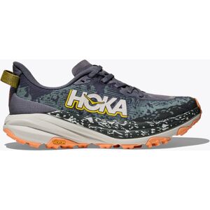 Hoka One HOKA Women's Speedgoat 6 Shoes in Grey Skies/Cosmic Grey, Size 6