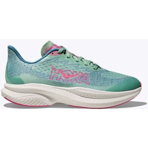 Hoka One HOKA Mach 6 Shoes in Jadeite/Alpine Blue, Size 5.5Y
