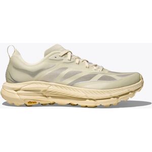 Hoka One HOKA Mafate Speed 4 Lite Shoes in Truffle Salt/Vintage Yellow, Size M 7/W 8