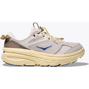 Hoka One HOKA Bondi B3LS Shoes in Grout/Vintage Yellow, Size M 8/W 9