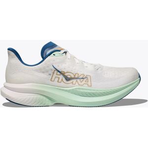 Hoka One HOKA Men's Mach 6 Shoes in Frost/Gold, Size 8.5