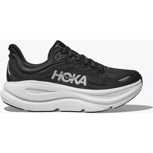 Hoka One HOKA Men's Bondi 9 Shoes in Black/White, Size 11.5