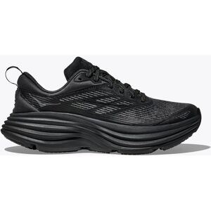 Hoka One HOKA Stealth/Tech Bondi 8 Caged Shoes in Black/Black, Size 10.5/11.5