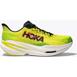 Hoka One HOKA Men's Mach X 3 Shoes in Neon Hoka Citrus/Neon Lime, Size 9