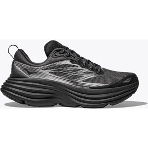 Hoka One HOKA Stealth/Tech Bondi 8 Caged Shoes in Silver/Black, Size 11/12