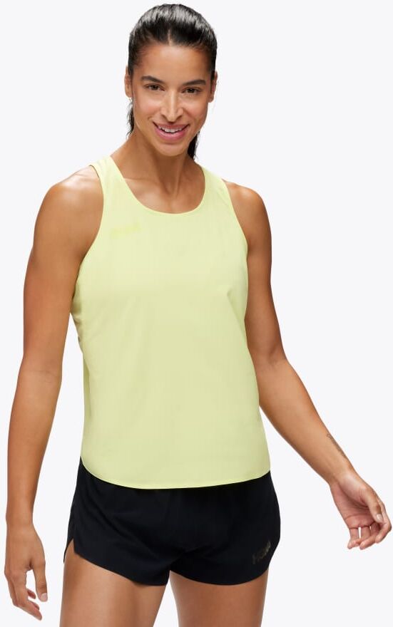 Hoka One HOKA Women's Tank Top in Citrus Glow, Size Small