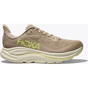 Hoka One HOKA Men's Clifton 10 Shoes in Raw Linen/Stone, Size 12