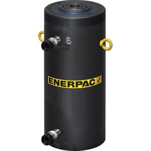 Enerpac Compact Hydraulic Cylinder: Base Mounting Hole Mount, Steel -   Part #HCR2004