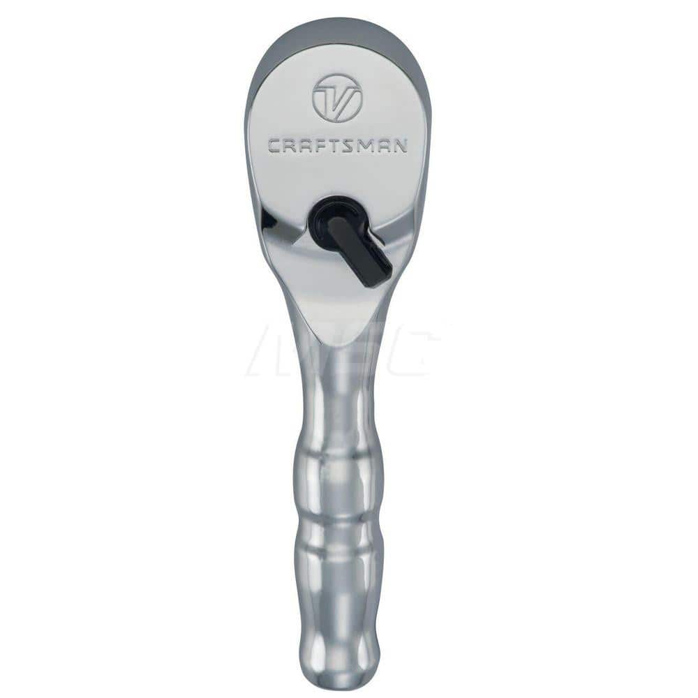 Craftsman V-Series Ratchet: 3/8" Drive, Round Head - 96 Gear Teeth, Polished Chrome Finish   Part #CMMT86320V