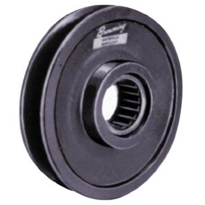 Browning 1297027 1 Inside x 3.95" Outside Diam, 1" Wide Pulley Slot, Cast Iron Idler Pulley - 4L/A Belt Section