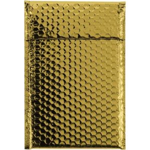 Value Collection Pack of (72), 11" Long x 7-1/2" Wide Peel-Off Self-Seal Bubble Mailers - Gold   Part #841436090803