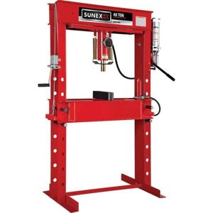 Sunex Tools 40 Ton Air & Hydraulic Shop Press - 8-1/4 Inch Stroke, 1/3 HP   Part #5740AH