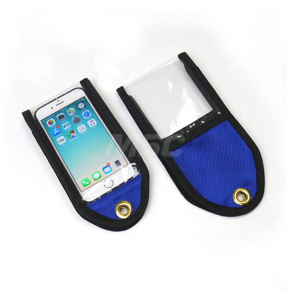 Werner Fall Protection Cell Phone Jacket: Polyester, Blue & Black, Use w/ Smartphone -   Part #M440001