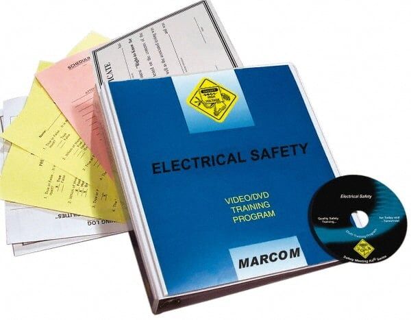 Marcom Electrical Safety, Multimedia Training Kit - DVD, English   Part #V000ELC9EM