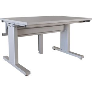 BOSTONtec Stationary Work Benches, Tables; Top Material: Laminate ; Depth (Inch): 36 ; Maximum Height (Inch): 44 ; Leg Style: Adjustable Height