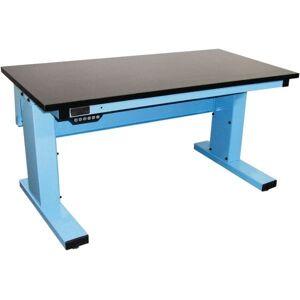 Proline Stationary Work Bench: 30" Wide, 30-1/2" High, 1,000 lb Capacity - Steel, Light Blue   Part #MVSII7230E-L14