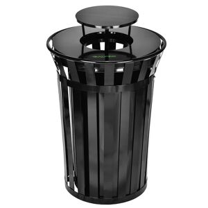 Alpine Industries Trash Cans & Recycling Containers; Type: Trash Can ; Container Shape: Round ; Material: Galvanized Steel ; Finish: Smooth