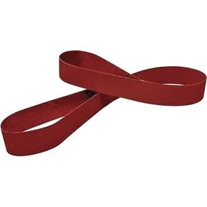 3M 4" Wide x 91" OAL, 80 Grit, Aluminum Oxide Abrasive Belt - Aluminum Oxide, Medium, Coated, Y Weighted Cloth Backing, Series 270D