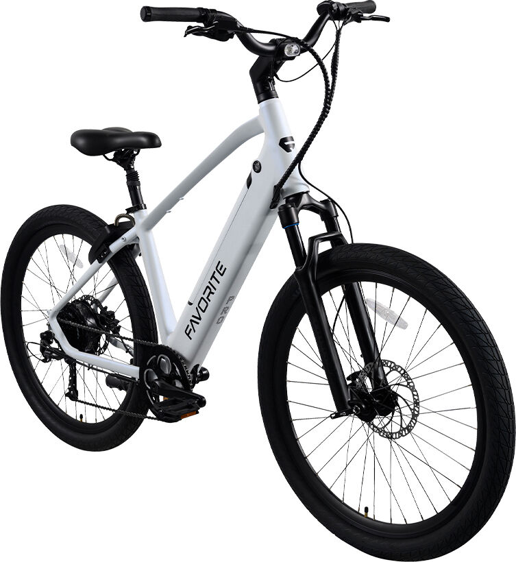 Favorite Hybrid Pro XR E-Bike in Black