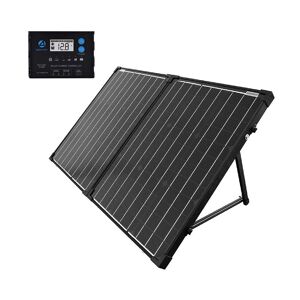 Acopower PTK 100W Portable Solar Panel Suitcase with ProteusX 20A LCD Charge Controller