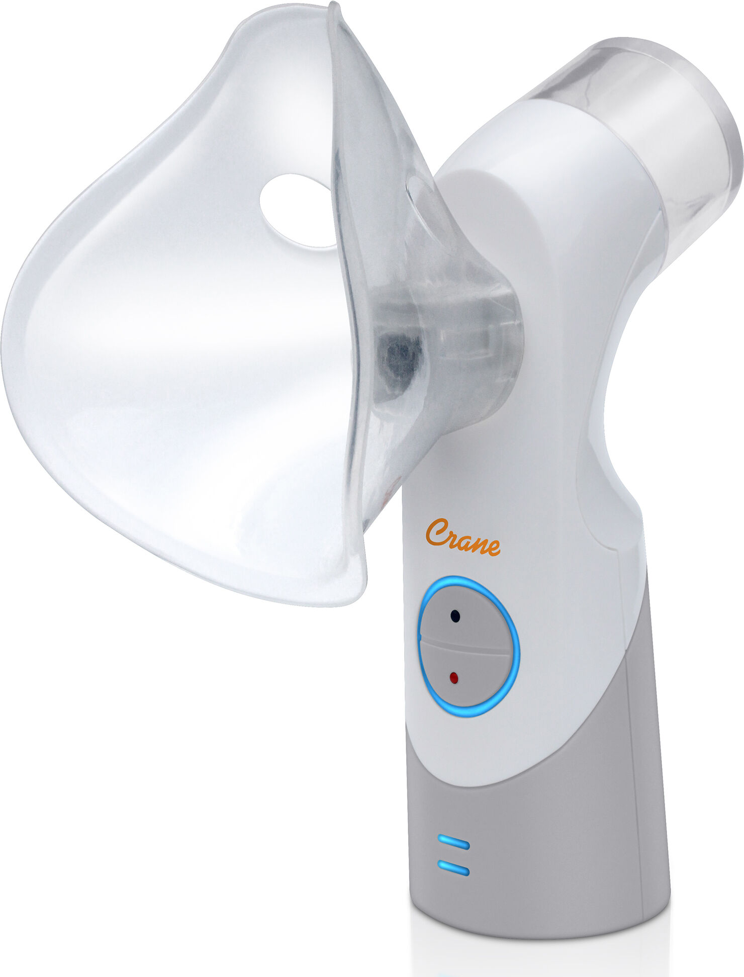 Crane Warm Steam and Cool Mist Cordless Inhaler in White