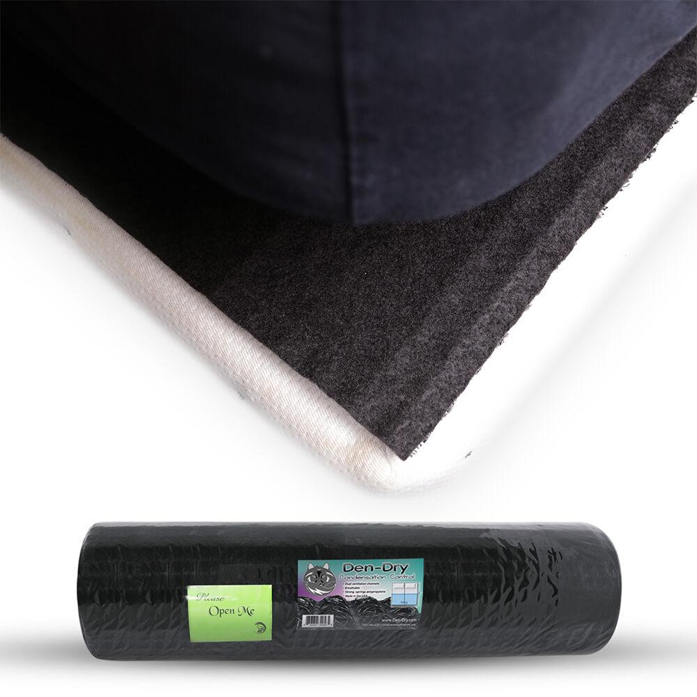 Den-Dry Mattress Underlay in Black