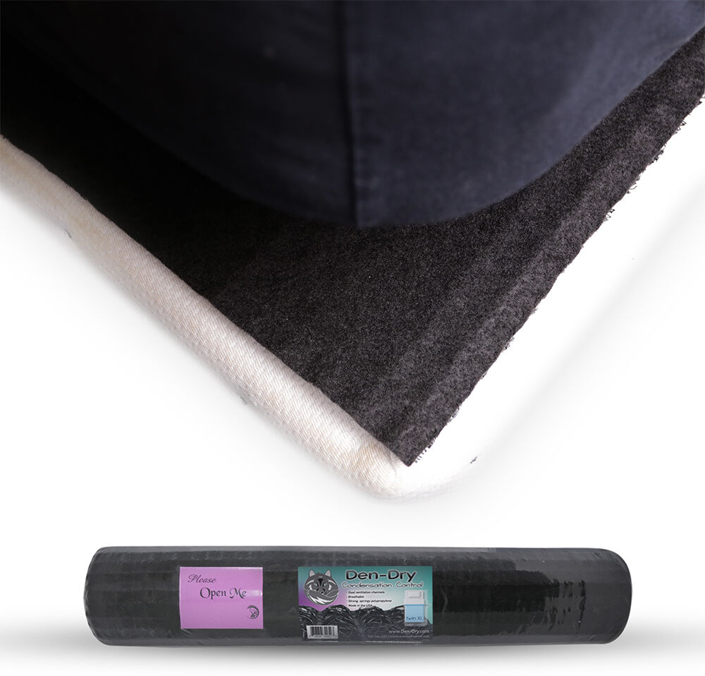 Den-Dry Mattress Underlay in Black