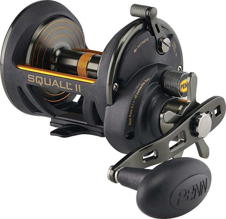 Penn Squall II Star Drag Conventional Reel - SQLII40SD size 40 x RH