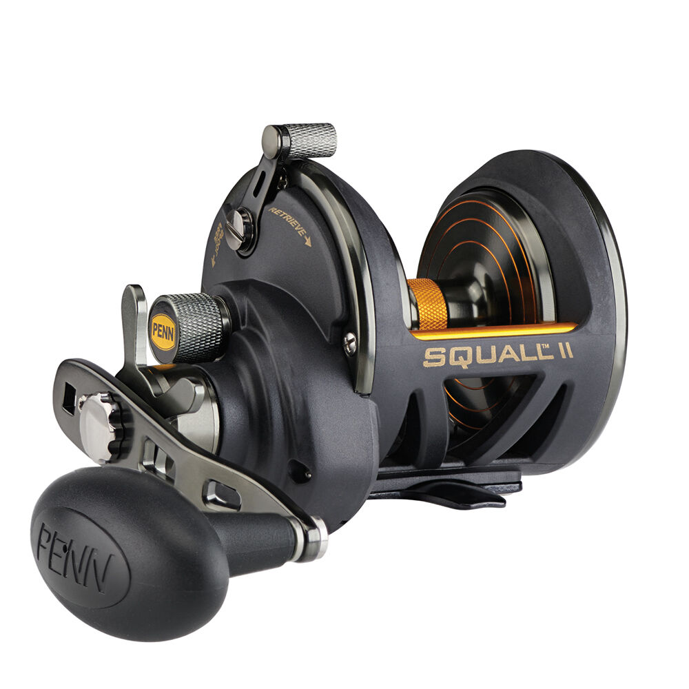 Penn Squall II Star Drag Conventional Reel - SQLII25NSD size 25 x RH