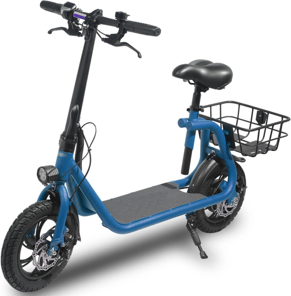 Glare Wheel GlareWheel EB-C1 Electric Moped City Commuting Scooter in Blue