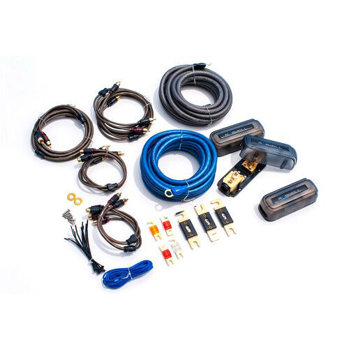 Roswell Wake Air Marine Amp Wiring Kit in Red