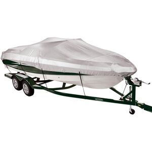 Covermate 150 Mooring and Storage Cover 16'-18'6" Fish and Ski Pro Bass Boat in Silver