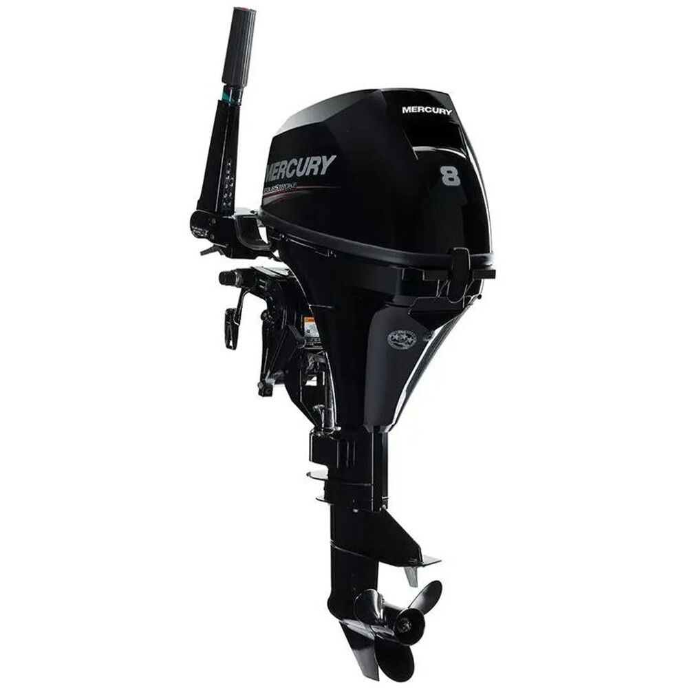 Mercury Marine 1F08301BK 8 HP 4-Stroke Outboard, 15" Shaft, Electric Start