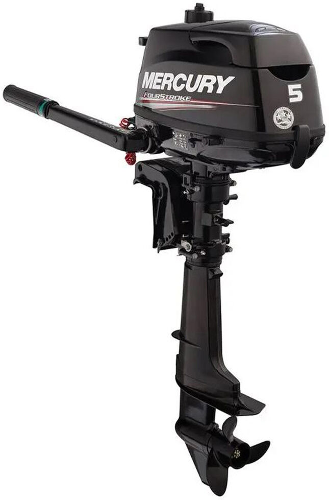 Mercury Marine 1FX5201KK 5 HP 4-Stroke Outboard, 15" Shaft