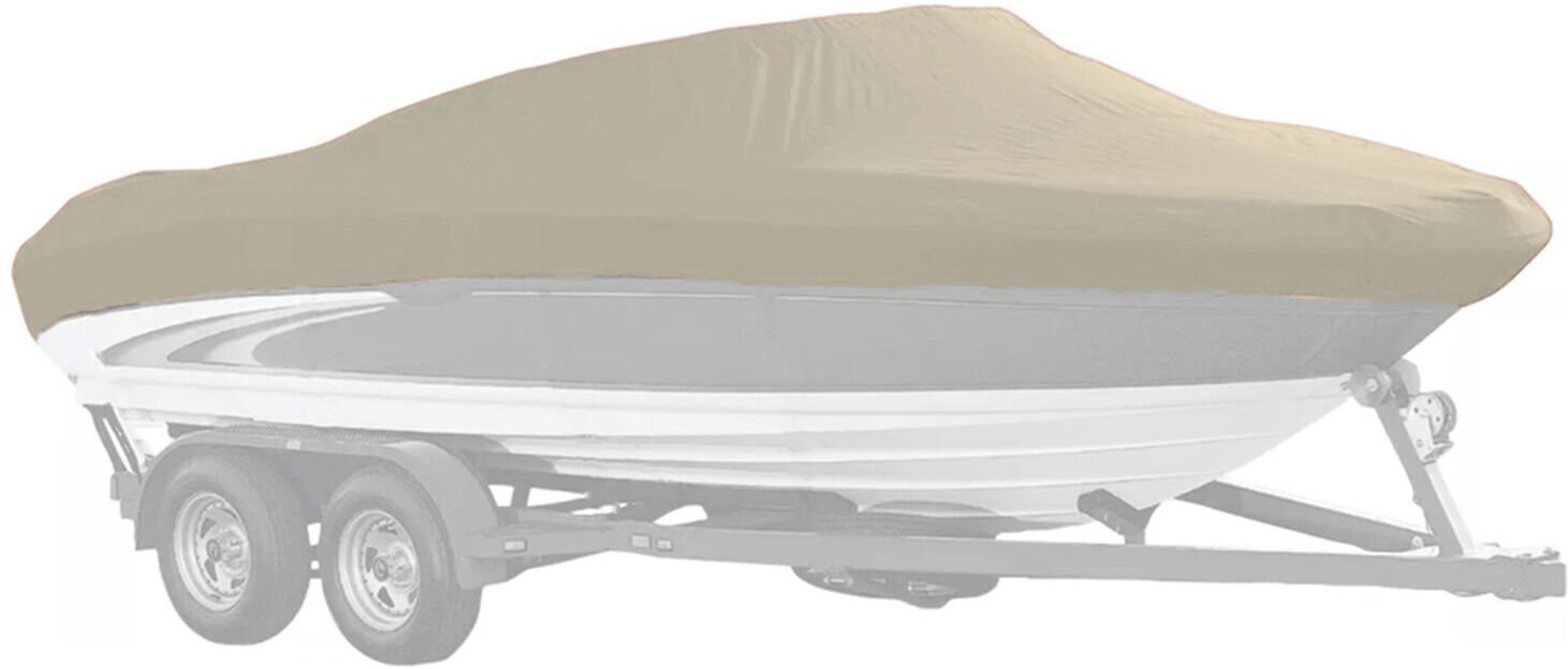 Covermate Conventional Bass Boat Extended O/B 18'6"-19'5" BEAM 90" - Linen