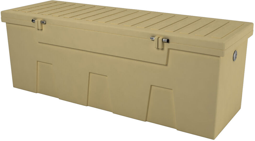 TitanSTOR Large 7' Dock Box with Locks and Mounting Kit