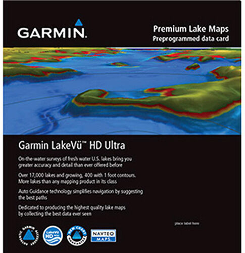 Garmin LakeVu HD MicroSD/SD Card For GPSMAP/echoMAP/epix Series