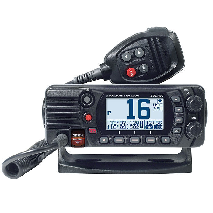 Standard Horizon Eclipse GX1400 Fixed-Mount Class D DSC VHF Radio in Black