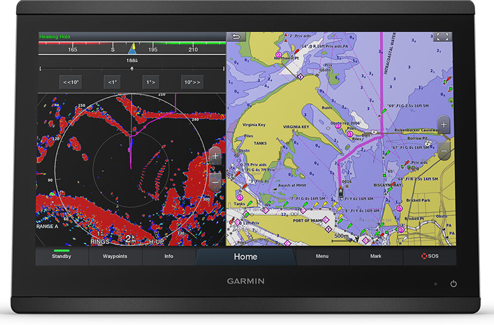 Garmin GPSMAP; 8416 16" Chartplotter w/ Worldwide Basemap in Black