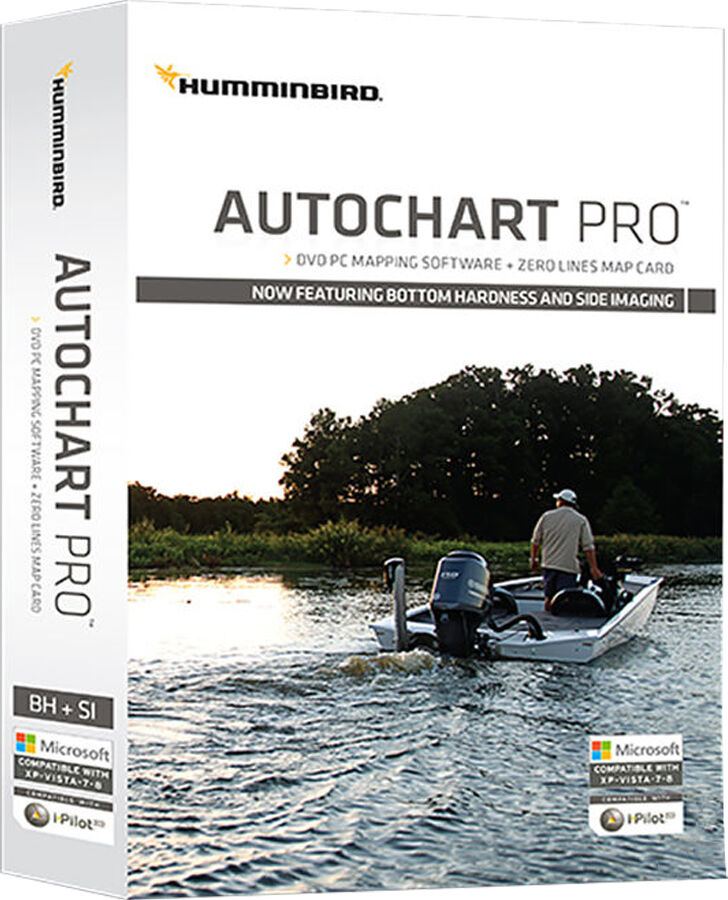 Humminbird AutoChart PRO DVD PC Mapping Software For North America