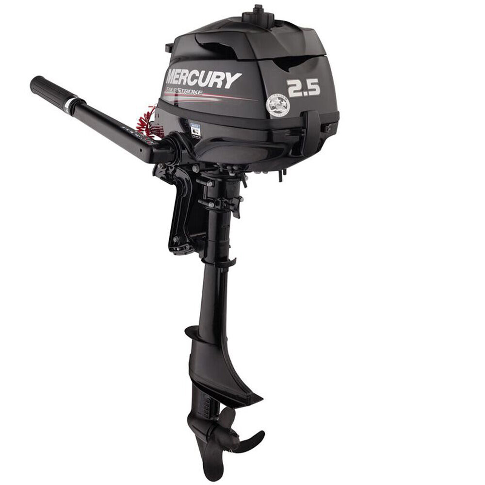 Mercury Marine 1F02201KK 2. 5HP 4-Stroke Outboard, 15" Shaft